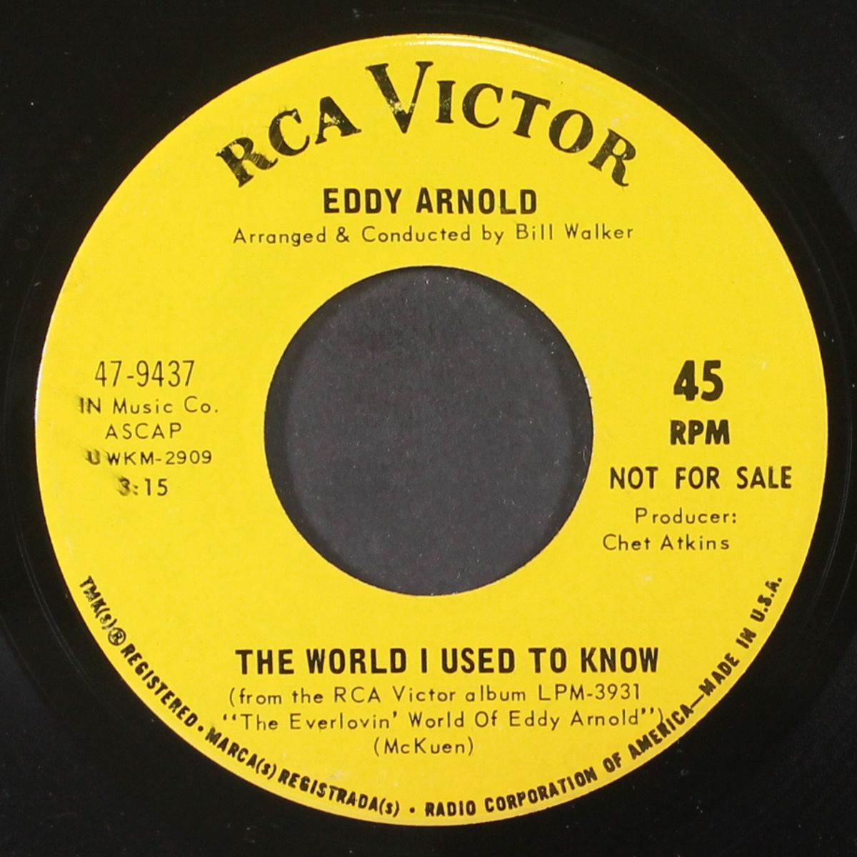here comes the rain baby by EDDY ARNOLD