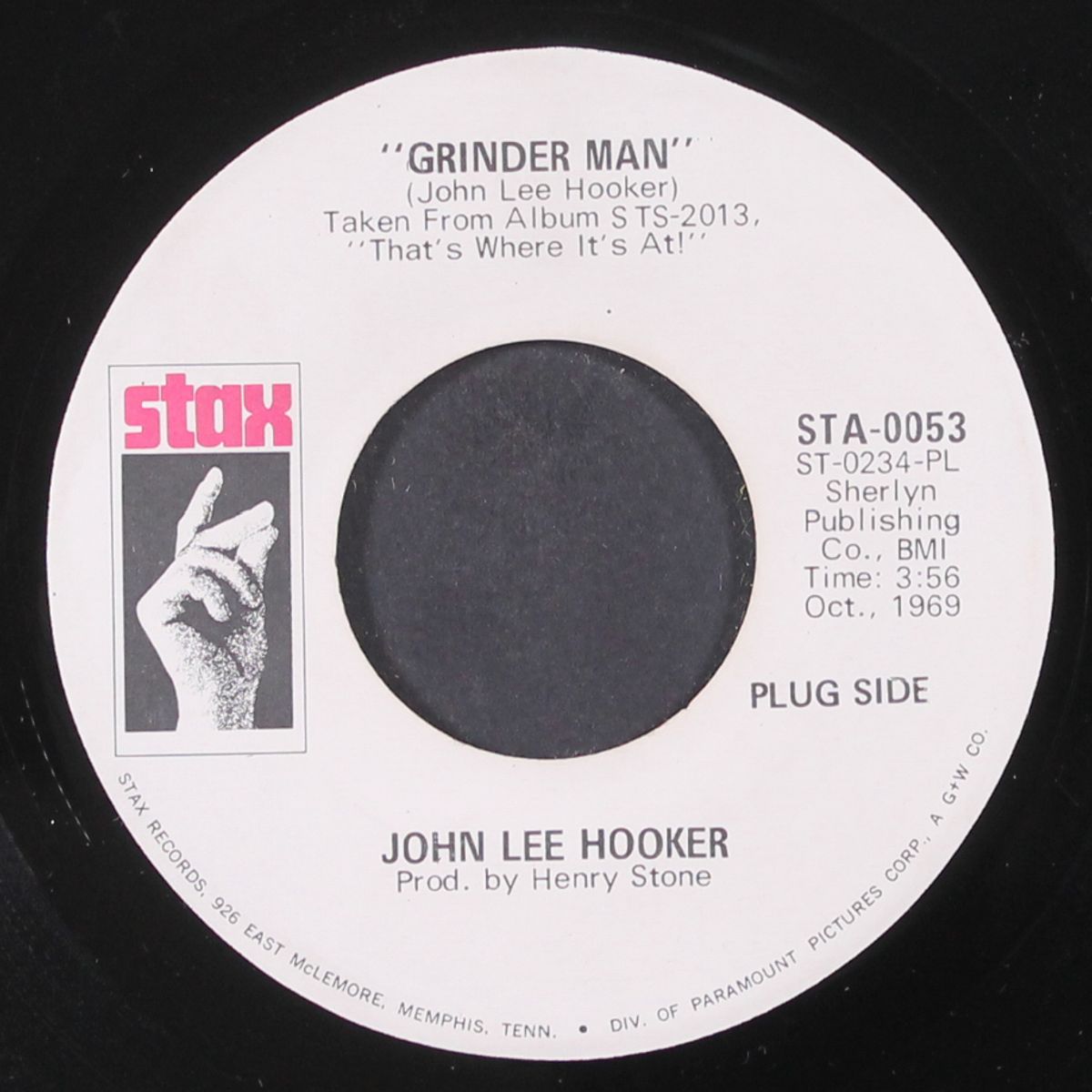 grinder man by JOHN LEE HOOKER