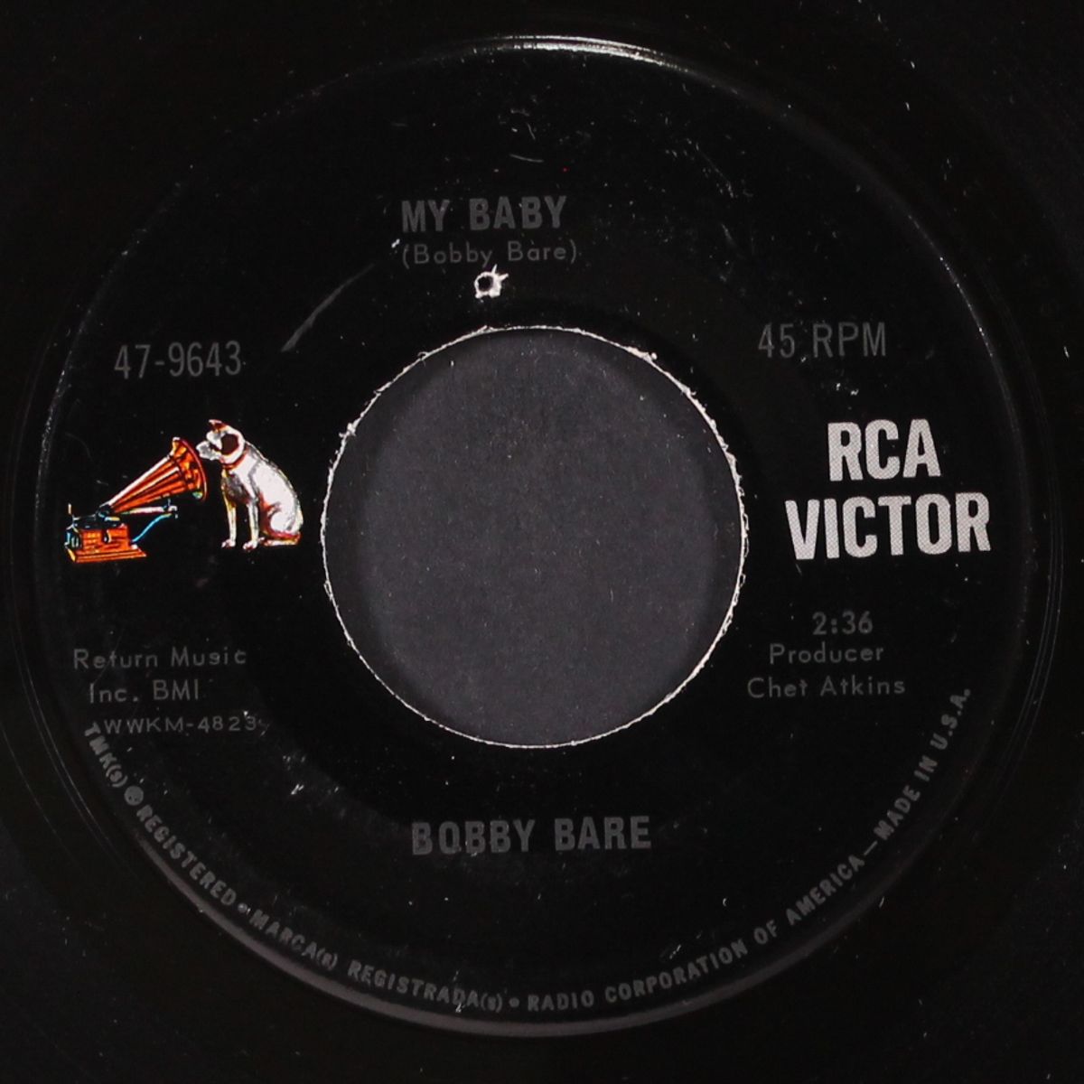 the town that broke my heart by BOBBY BARE