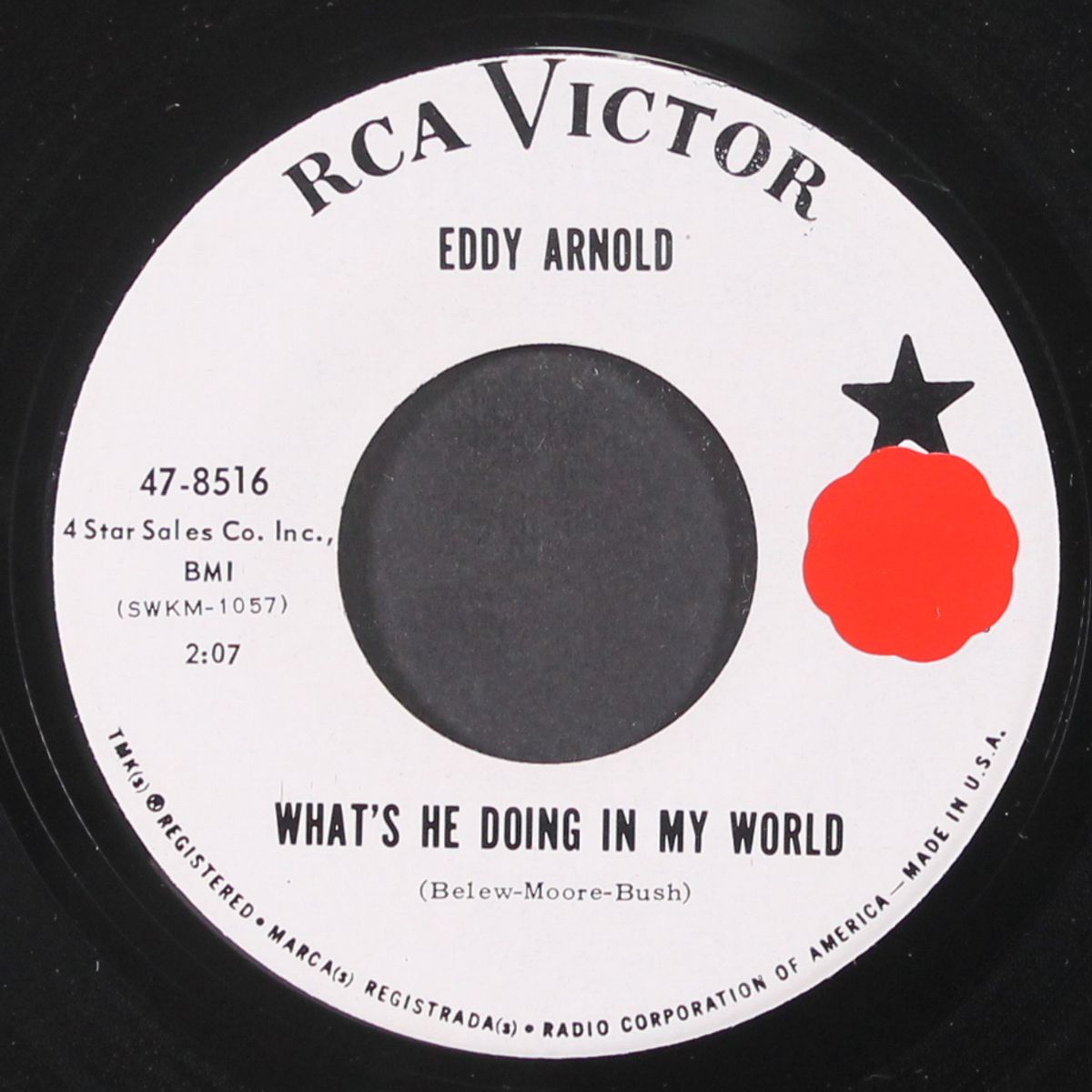 what's he doing in my world / laura lee by EDDY ARNOLD