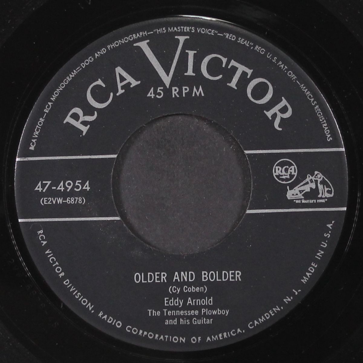 older and bolder by EDDY ARNOLD