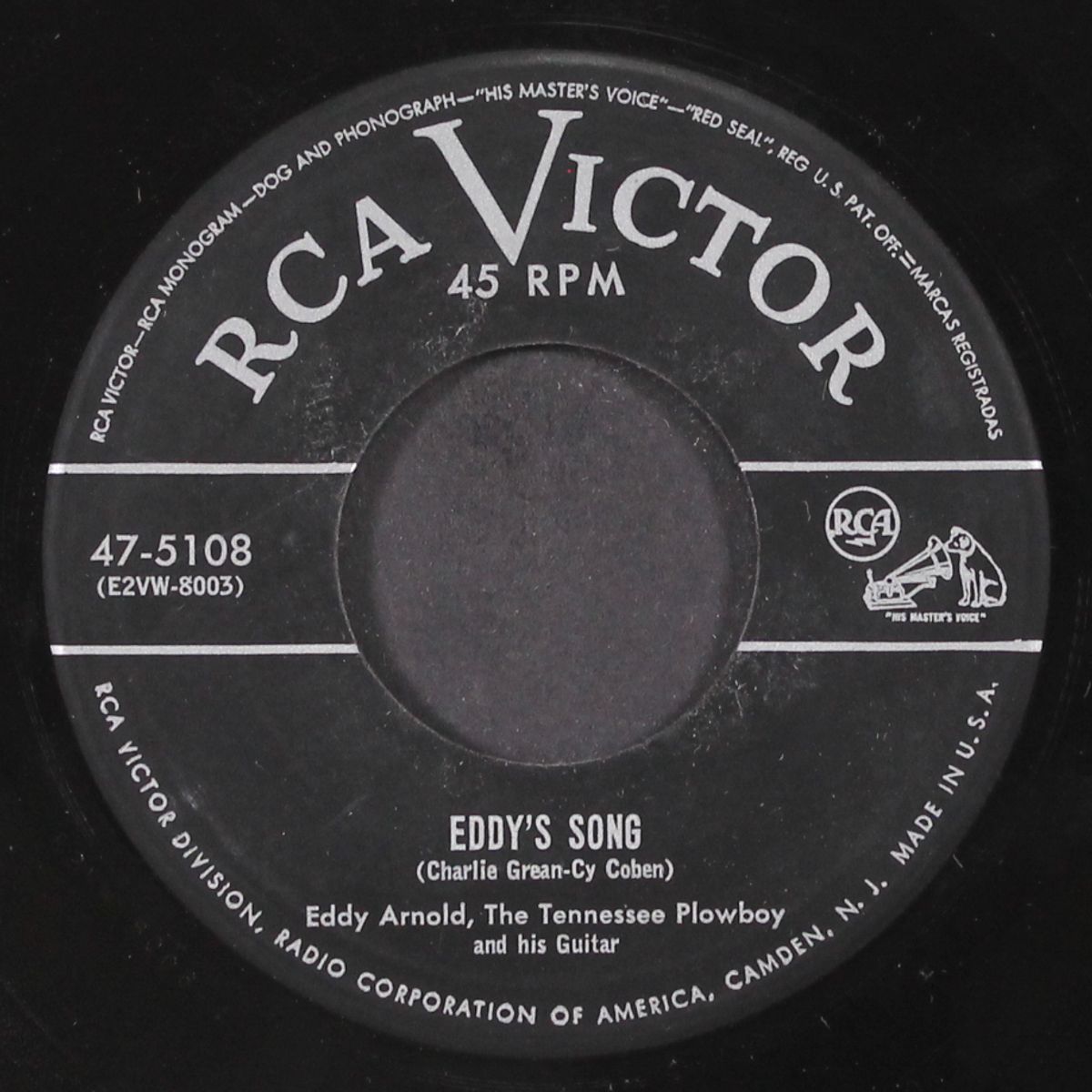 eddy's song by EDDY ARNOLD
