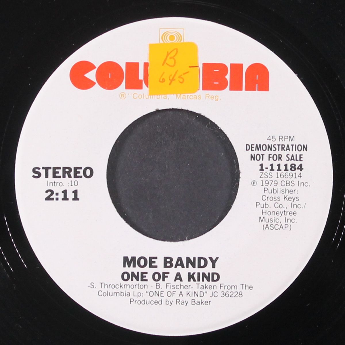 one of a kind / same by MOE BANDY