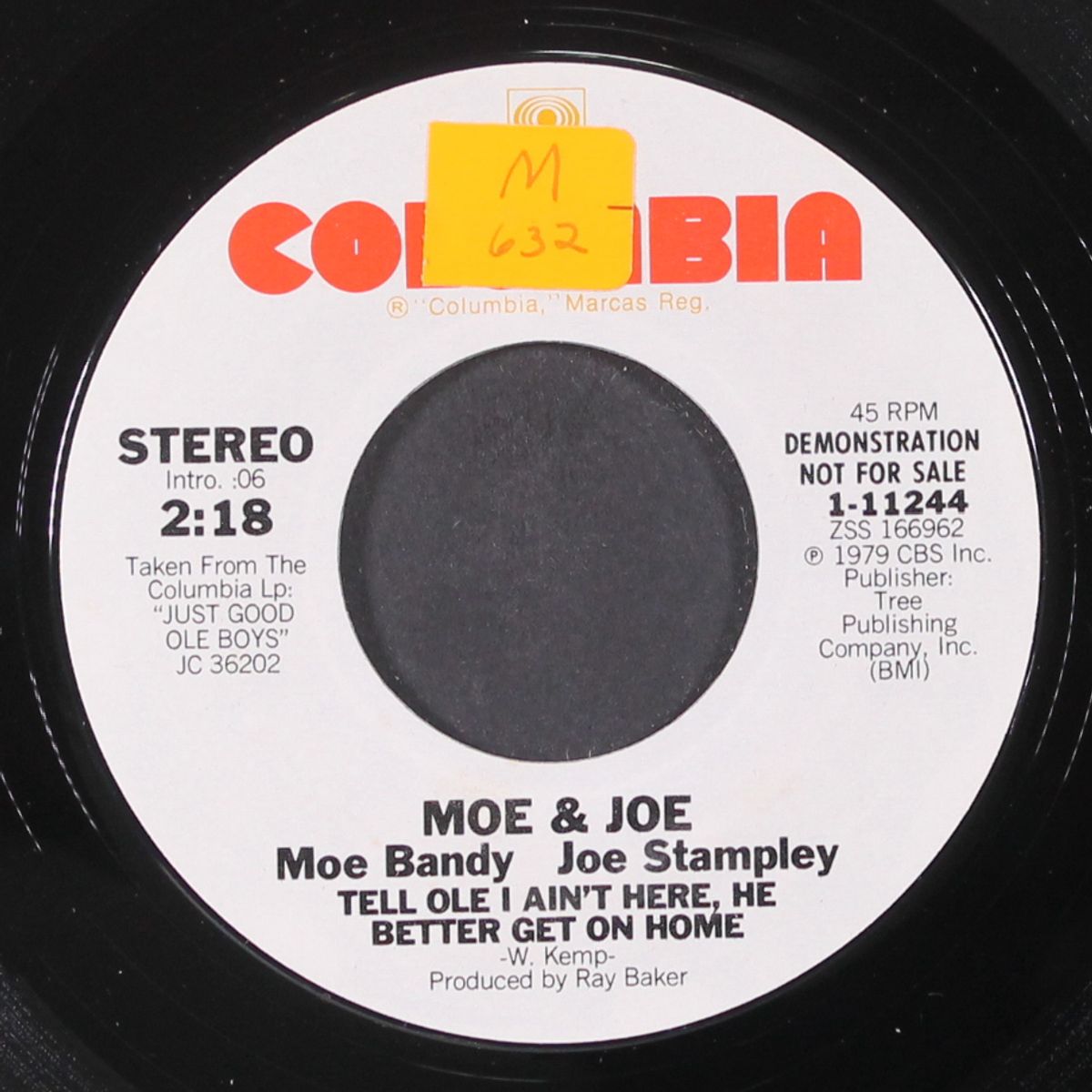 tell ole i ain't here, he better get on home / same by MOE BANDY & JOE STAMPLEY