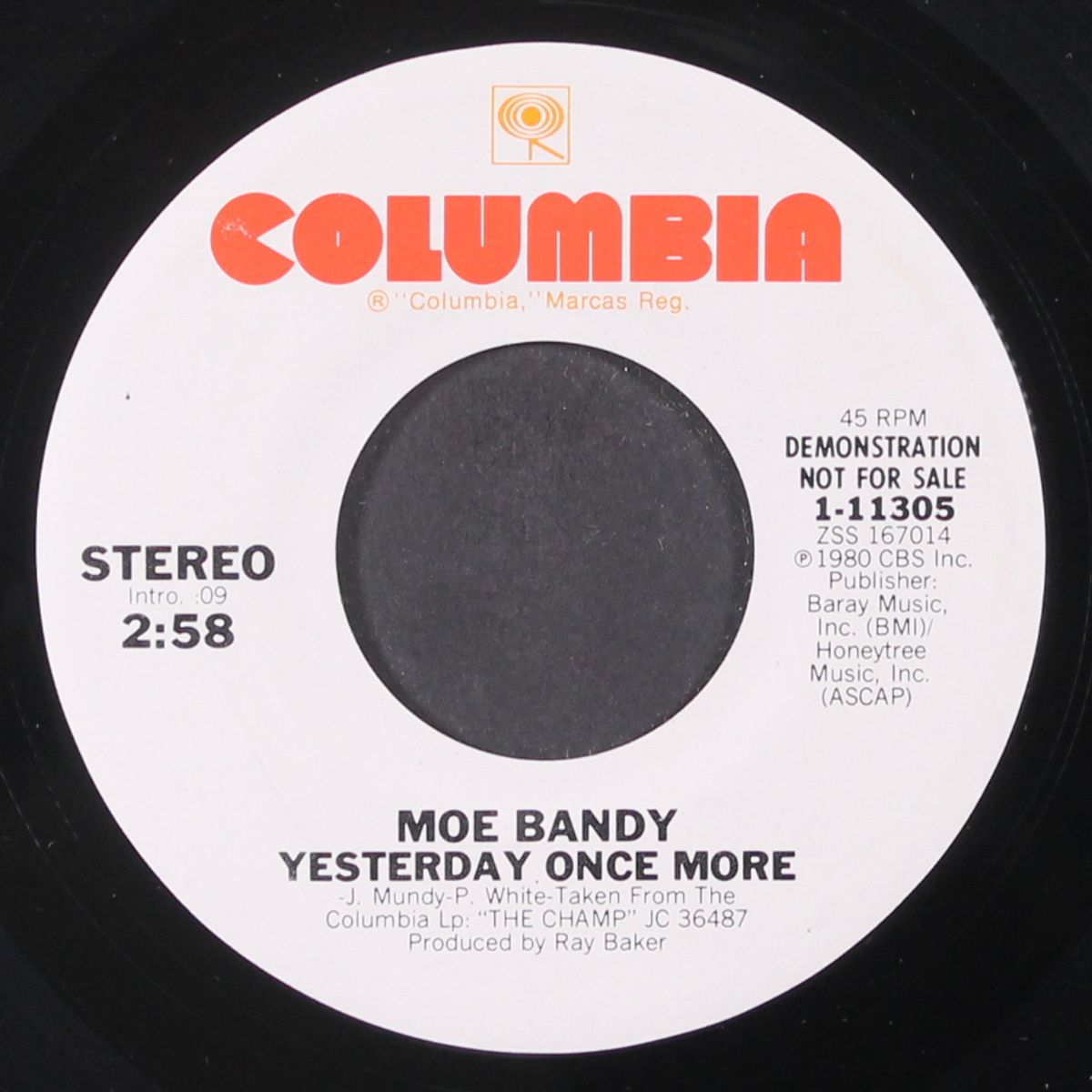 yesterday once more by MOE BANDY