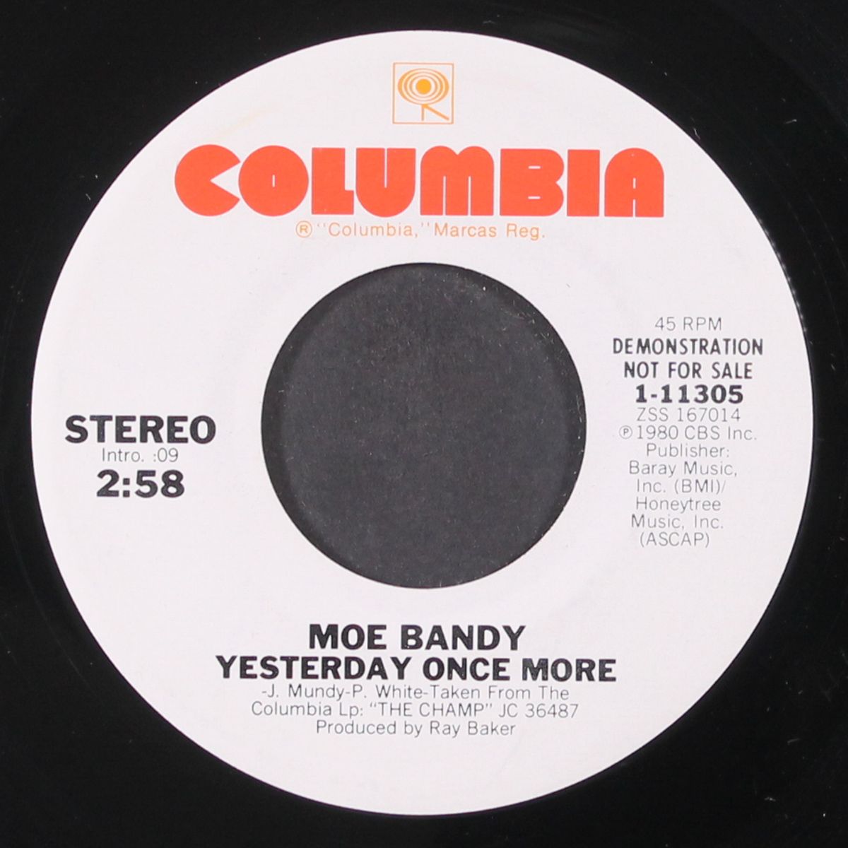 yesterday once more by MOE BANDY