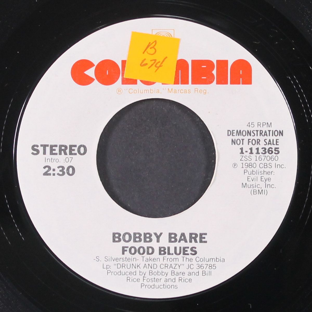 food blues / same by BOBBY BARE