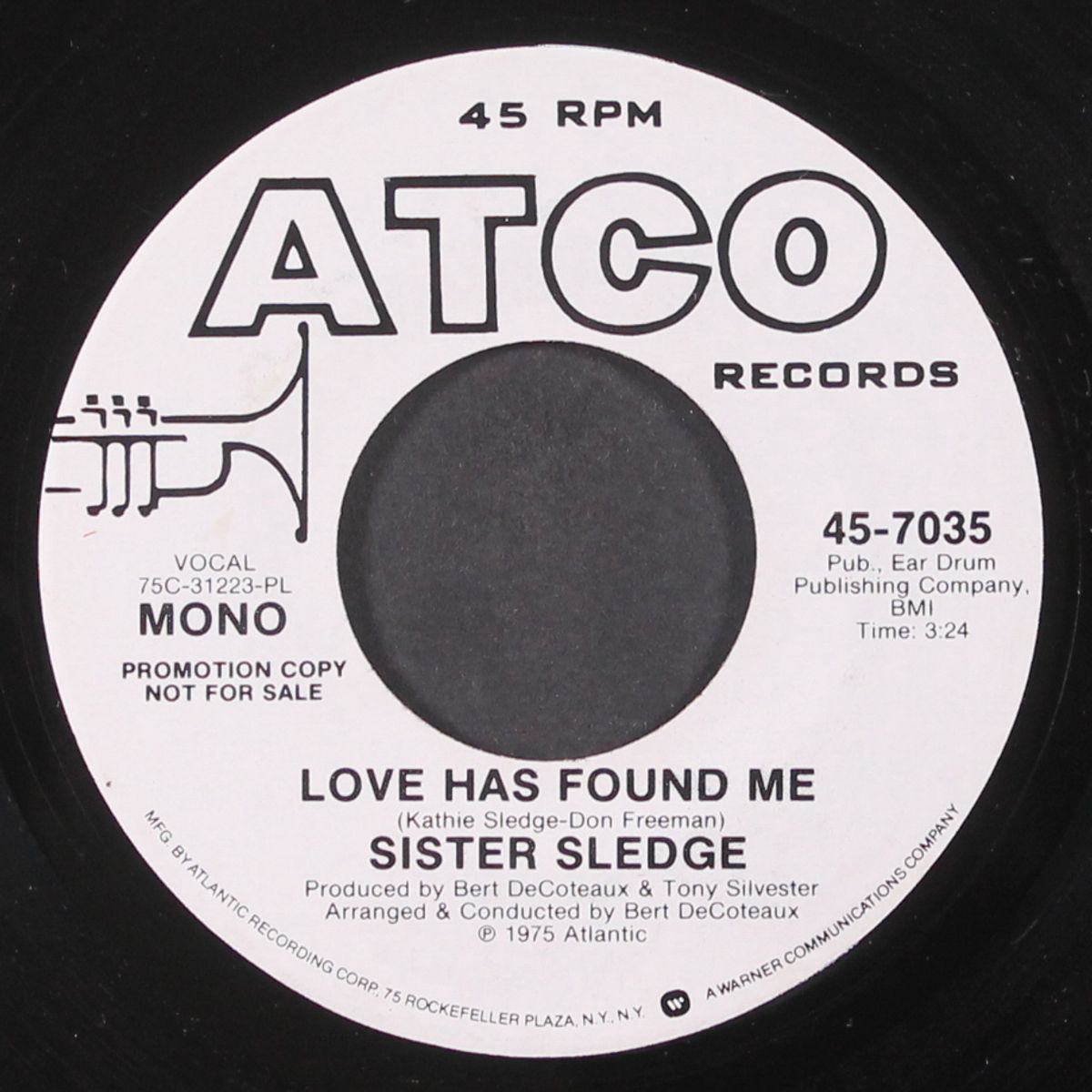love has found me / mono by SISTER SLEDGE