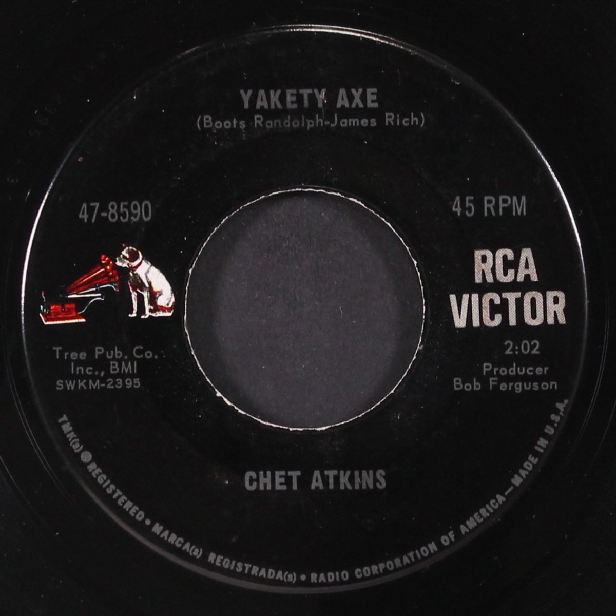 yakety axe / letter edged in black by CHET ATKINS