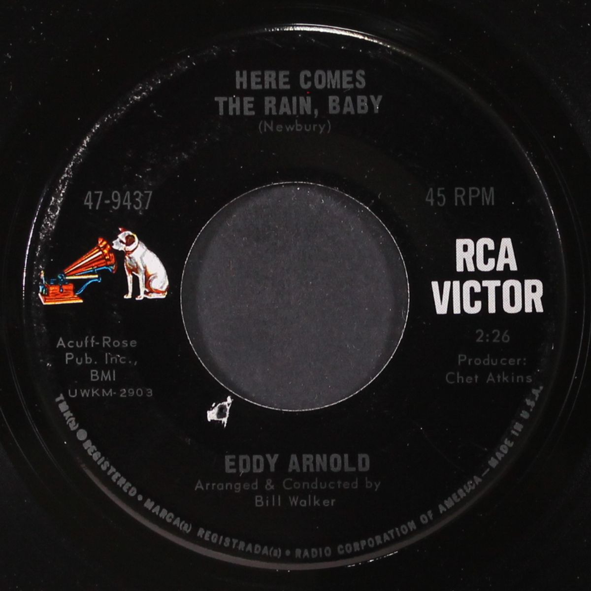 the world i used to know / here comes the rain, baby by EDDY ARNOLD