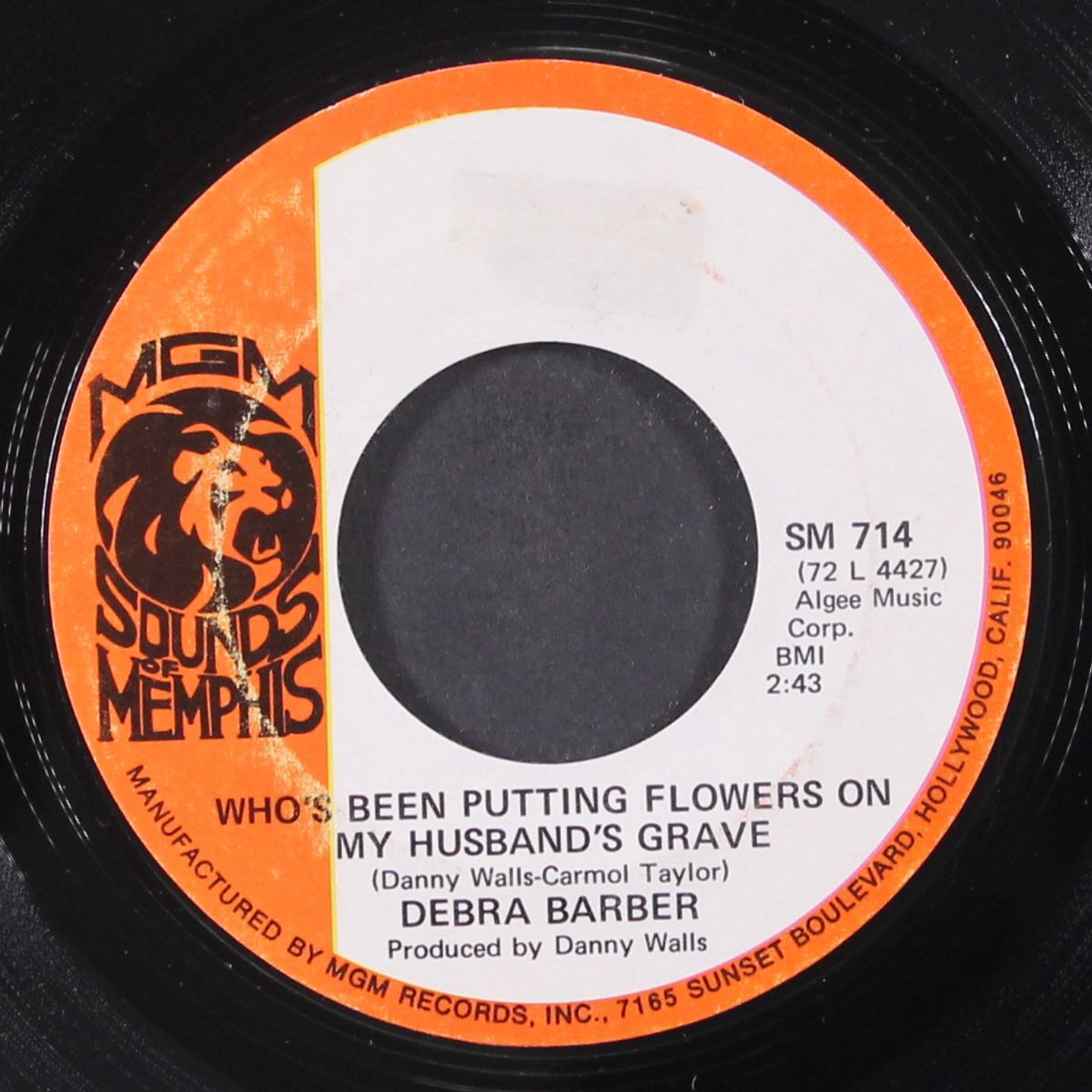 who's been putting flowers on my husband's grave / count the days i'm gone by DEBRA BARBER