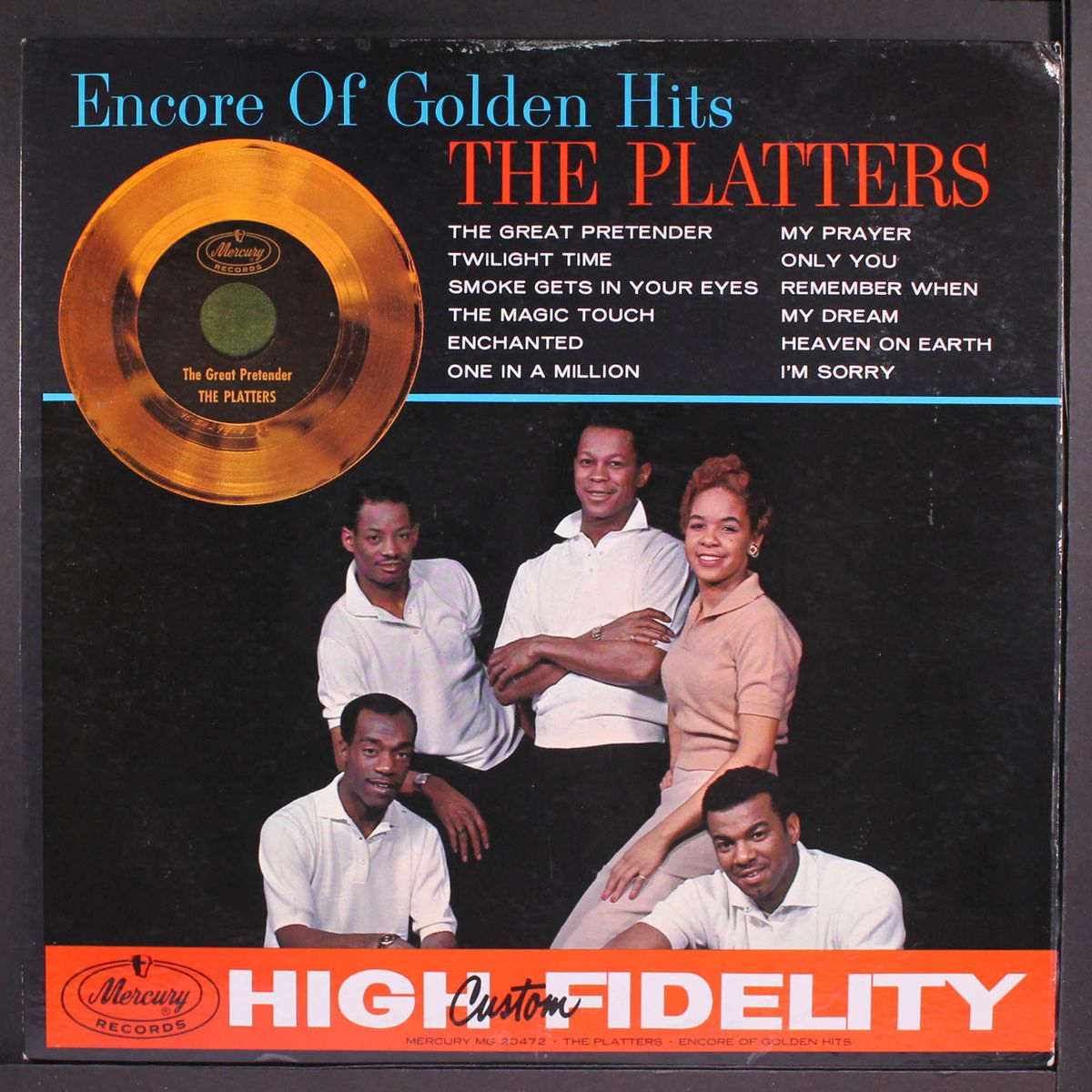 encore of golden hits by PLATTERS