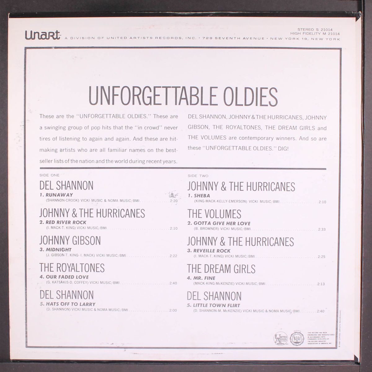 unforgettable oldies by VARIOUS