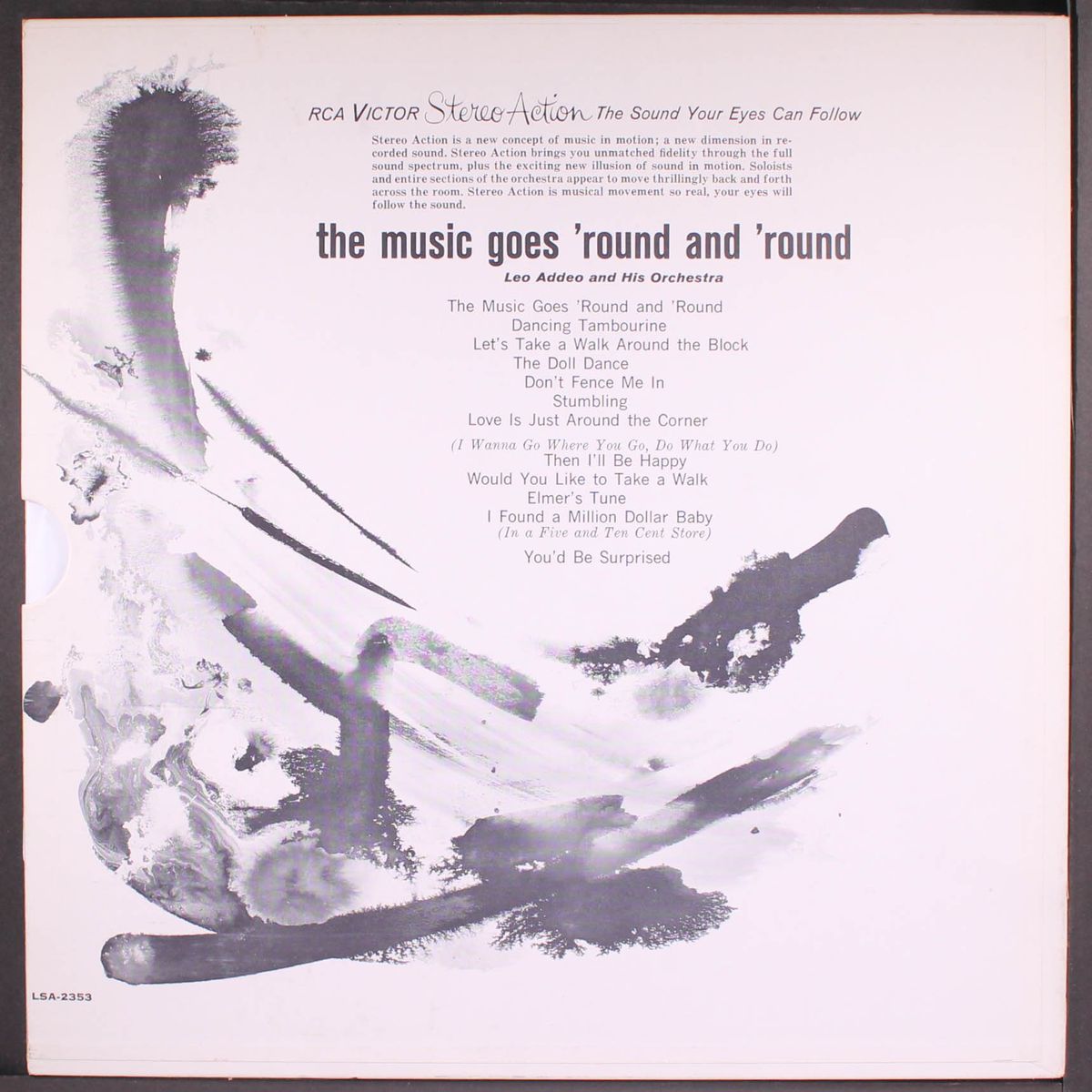 the music goes 'round and 'round by LEO ADDEO