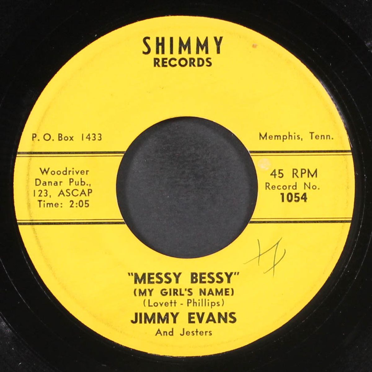 messy bessy / since you're gone by JIMMY EVANS