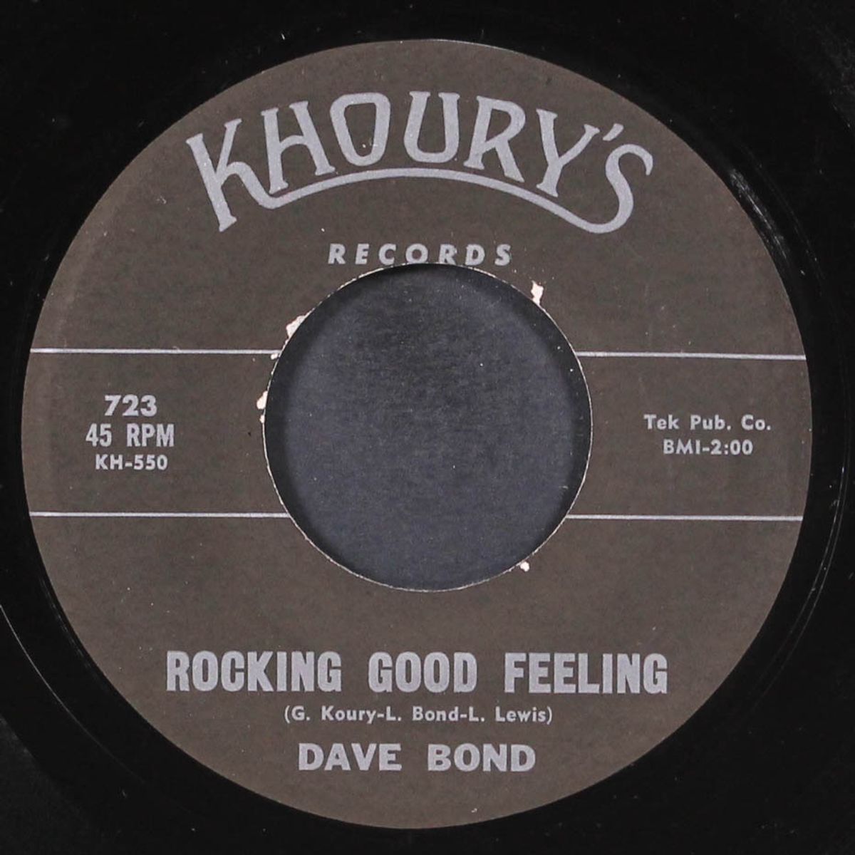 rocking good feeling / tell me by DAVE BOND