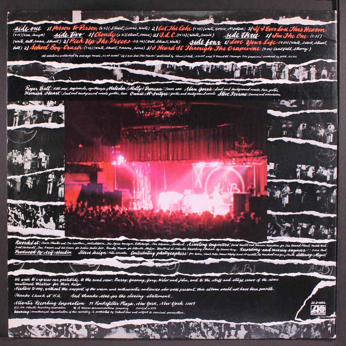 person to person by AVERAGE WHITE BAND