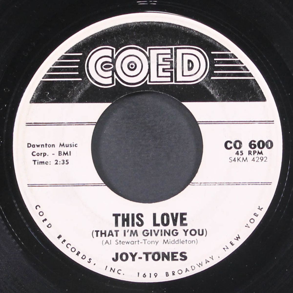 this love / i wanna party some more by JOY-TONES