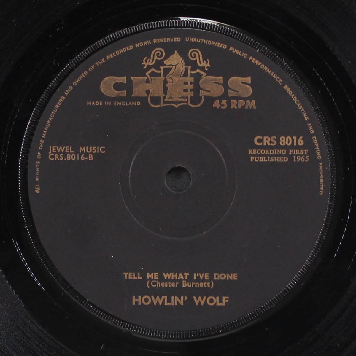 ooh baby / tell me what i've done by HOWLIN' WOLF