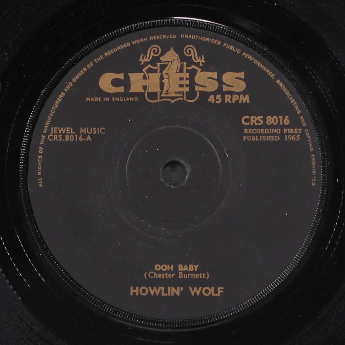 ooh baby / tell me what i've done by HOWLIN' WOLF