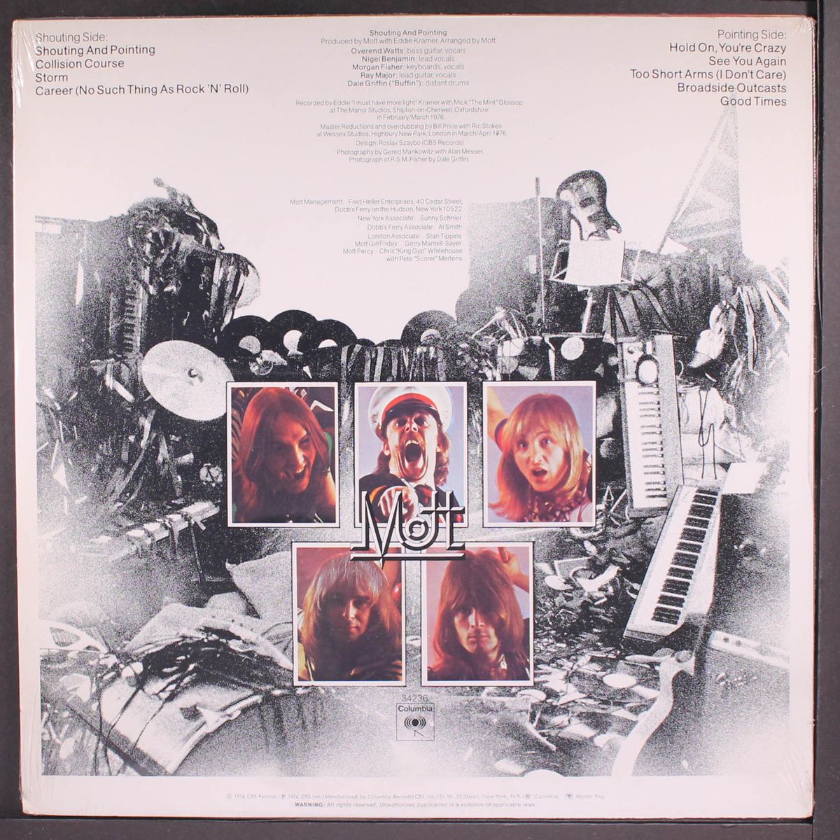 shouting & pointing by MOTT