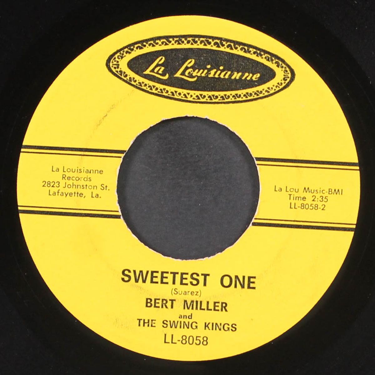 sweetest one / you're gone by BERT MILLER