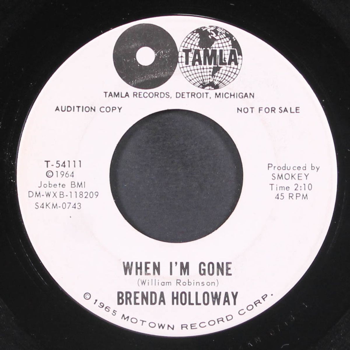 when i'm gone by BRENDA HOLLOWAY