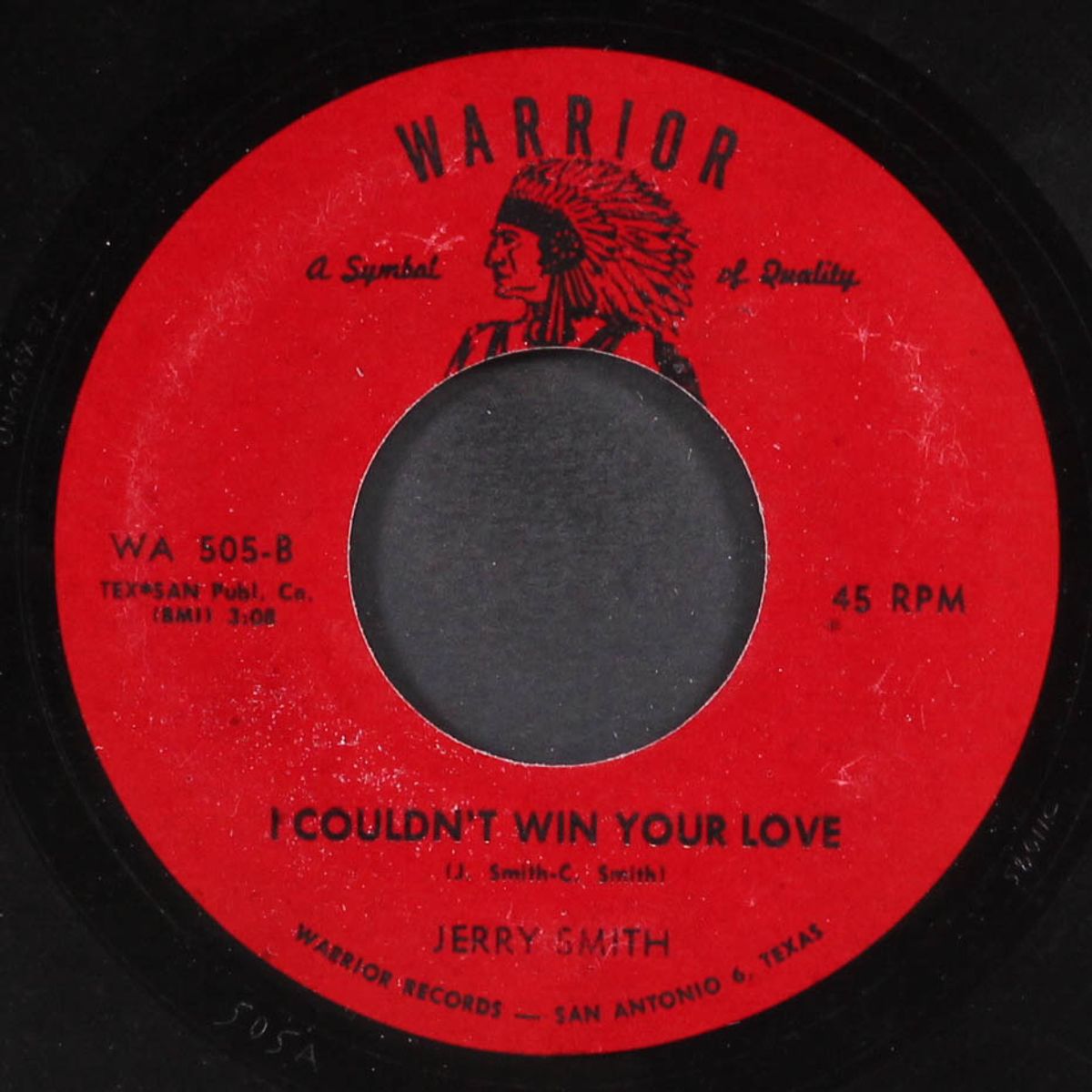 i don't care what they say / i couldn't win your love by JERRY SMITH