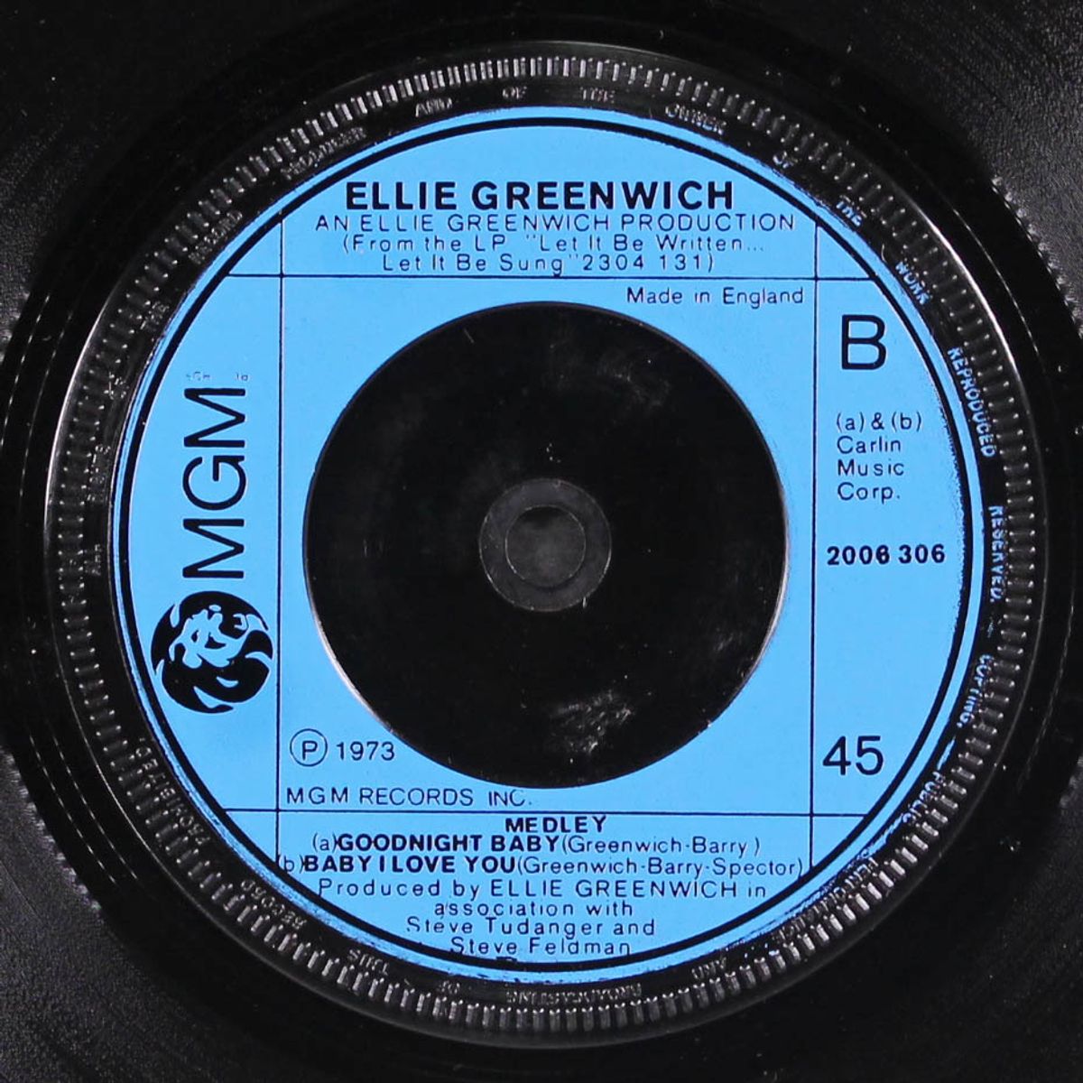 maybe i now by ELLIE GREENWICH