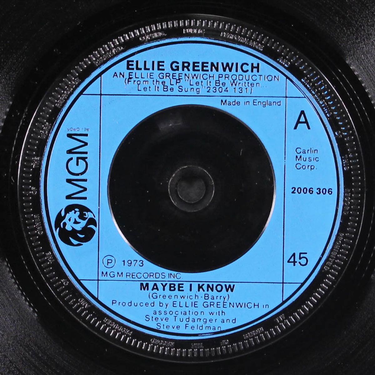 maybe i now by ELLIE GREENWICH
