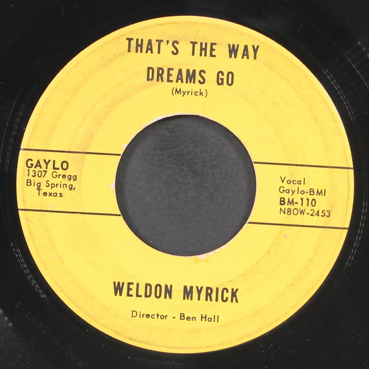 that's the way dreams go / i don't wanna go home by WELDON MYRICK