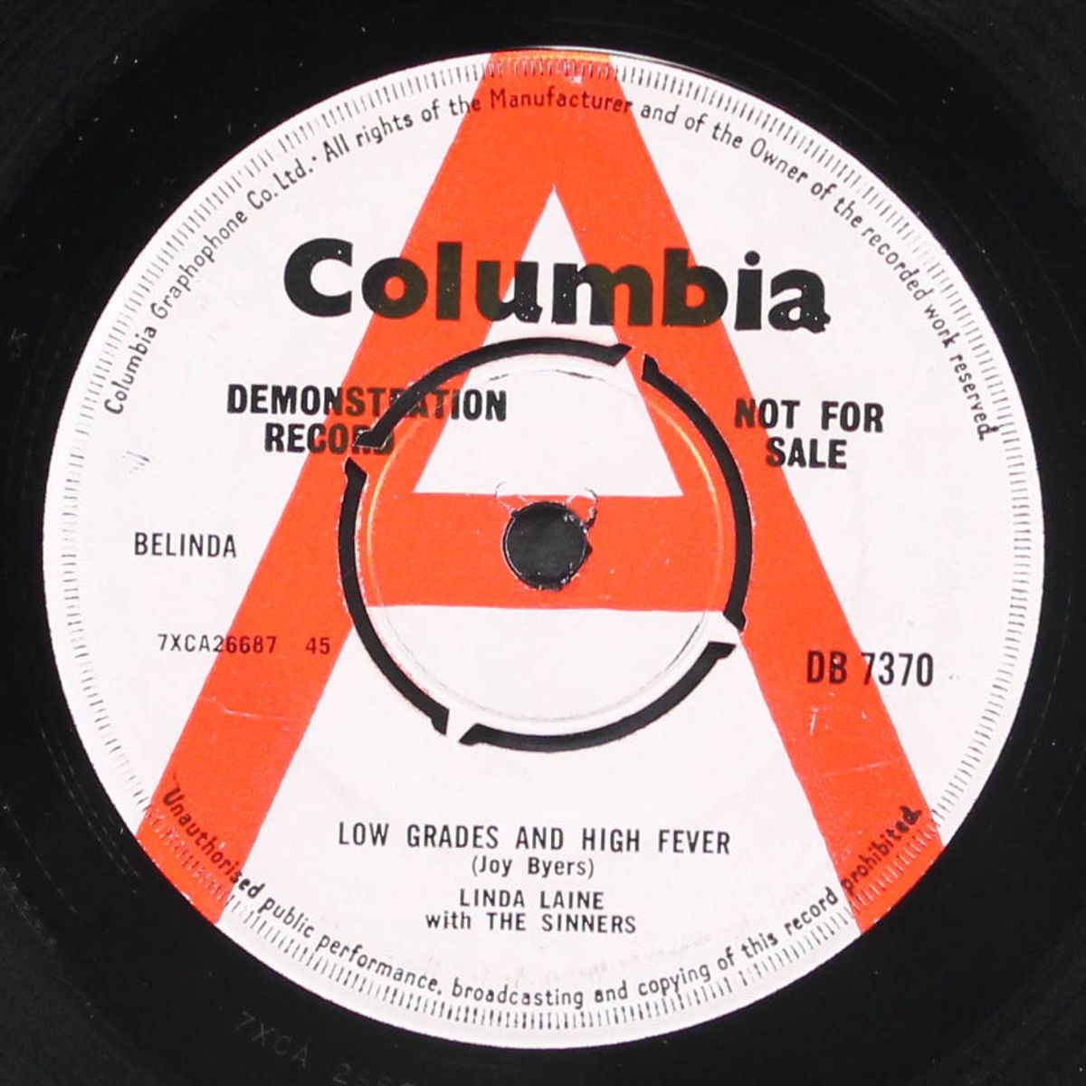 low grades and high fever / after today by LINDA LAINE