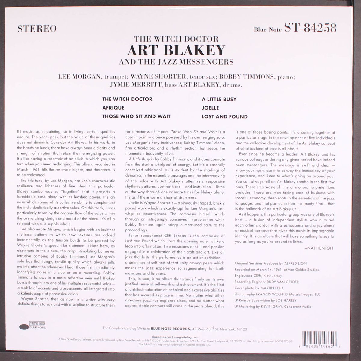 the witch doctor by ART BLAKEY