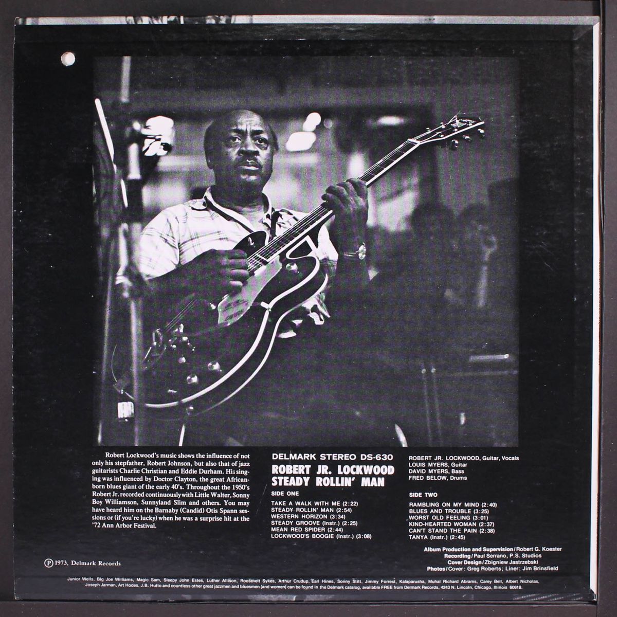 steady rollin' man by ROBERT JR. LOCKWOOD