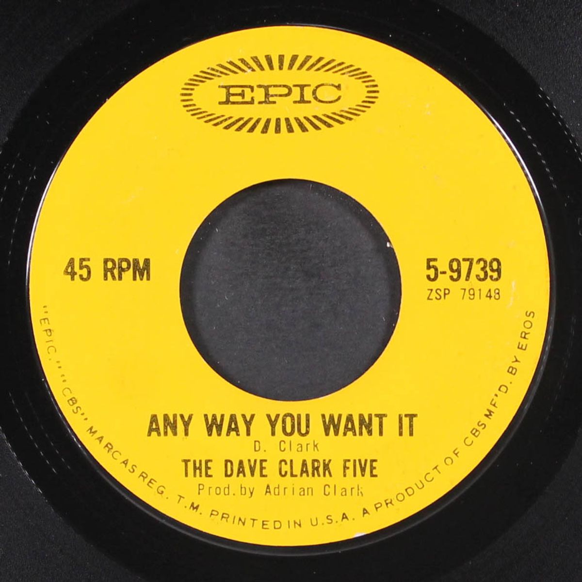 any way you want it / crying over you by DAVE CLARK FIVE