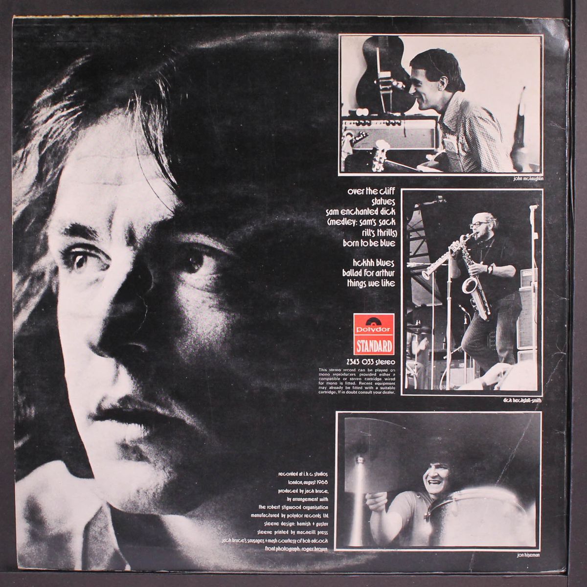things we like by JACK BRUCE