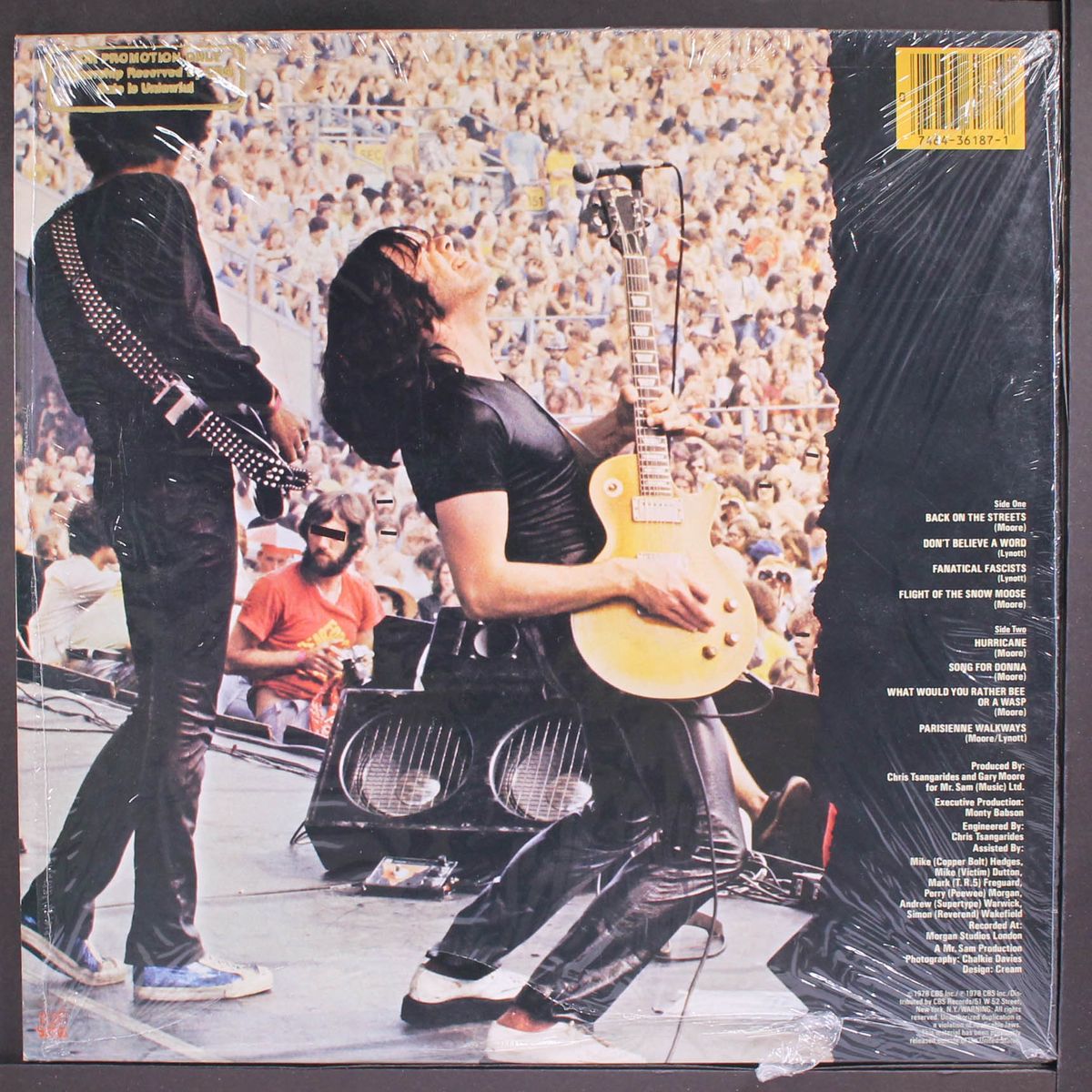 back on the streets by GARY MOORE