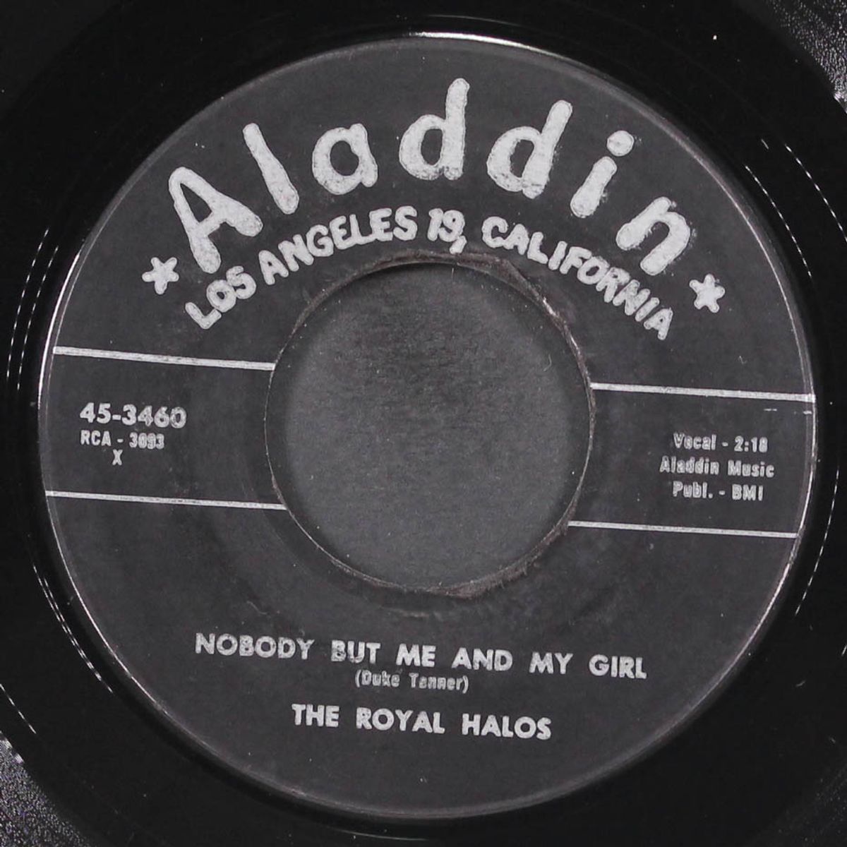 my love is true / nobody but me and my girl by ROYAL HALOS