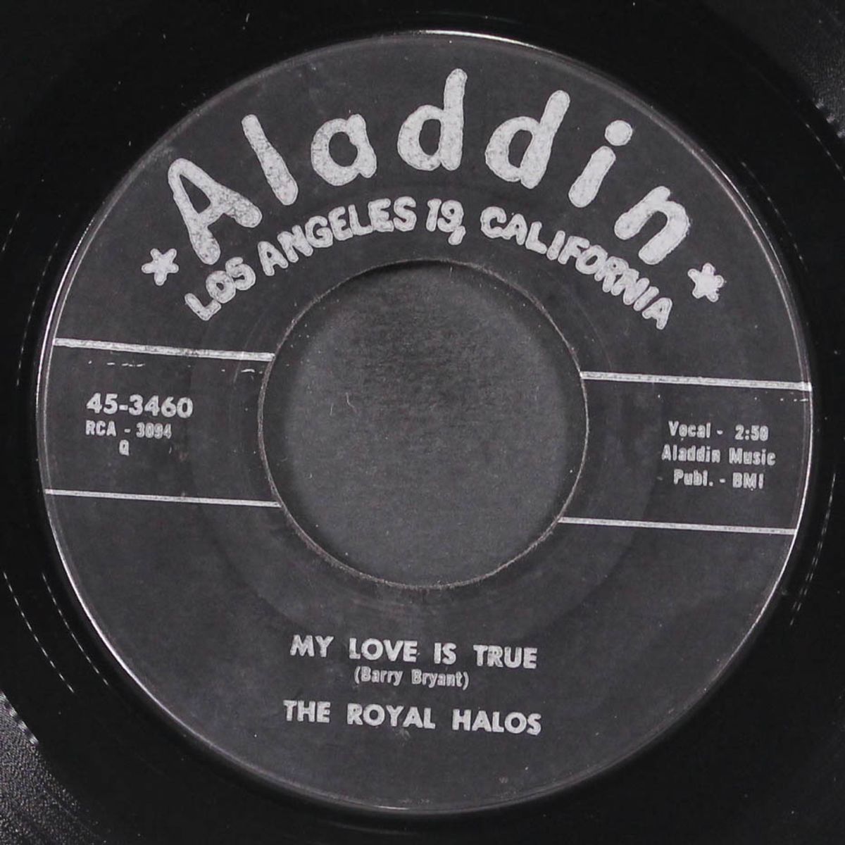 my love is true / nobody but me and my girl by ROYAL HALOS