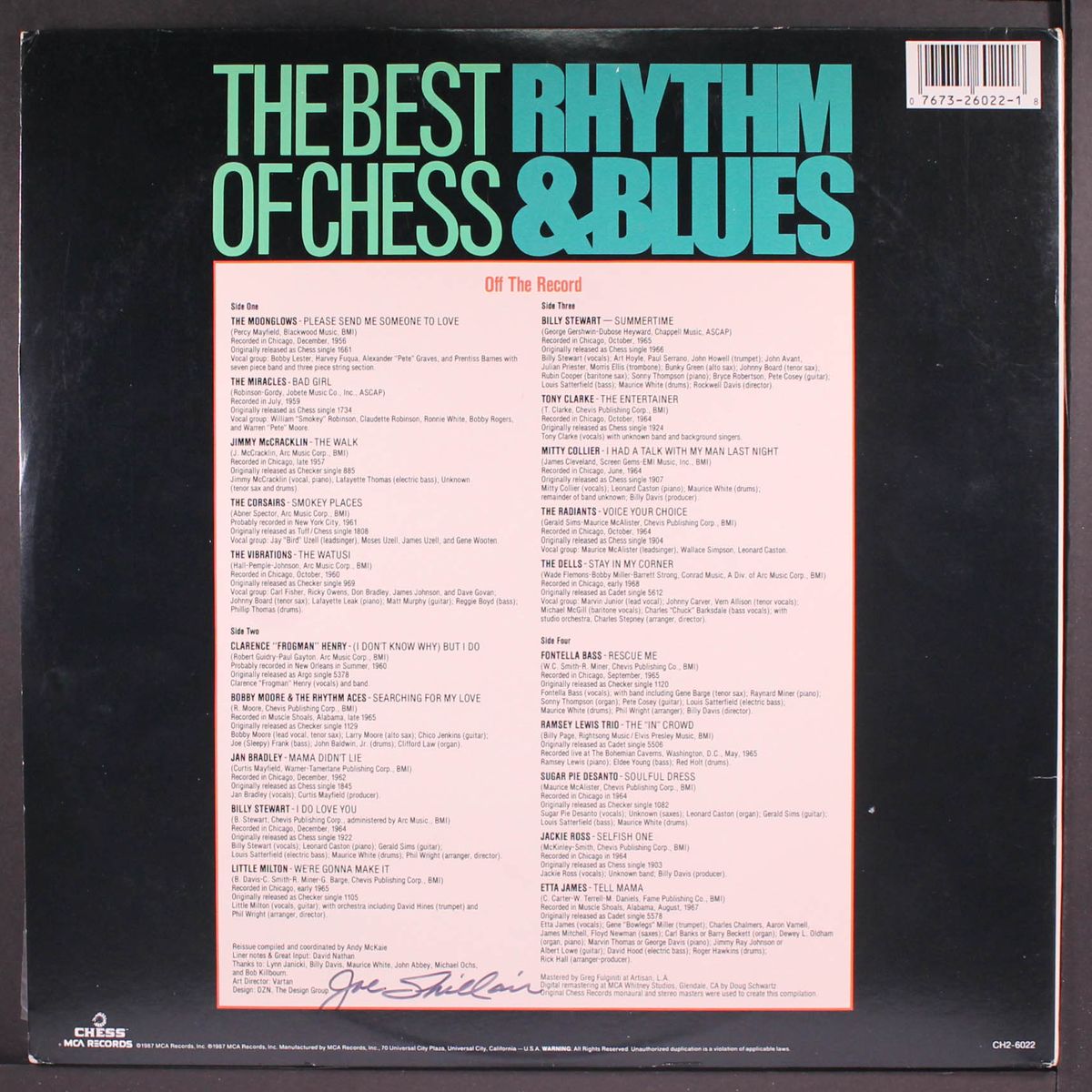 best of chess rhythm & blues by VARIOUS