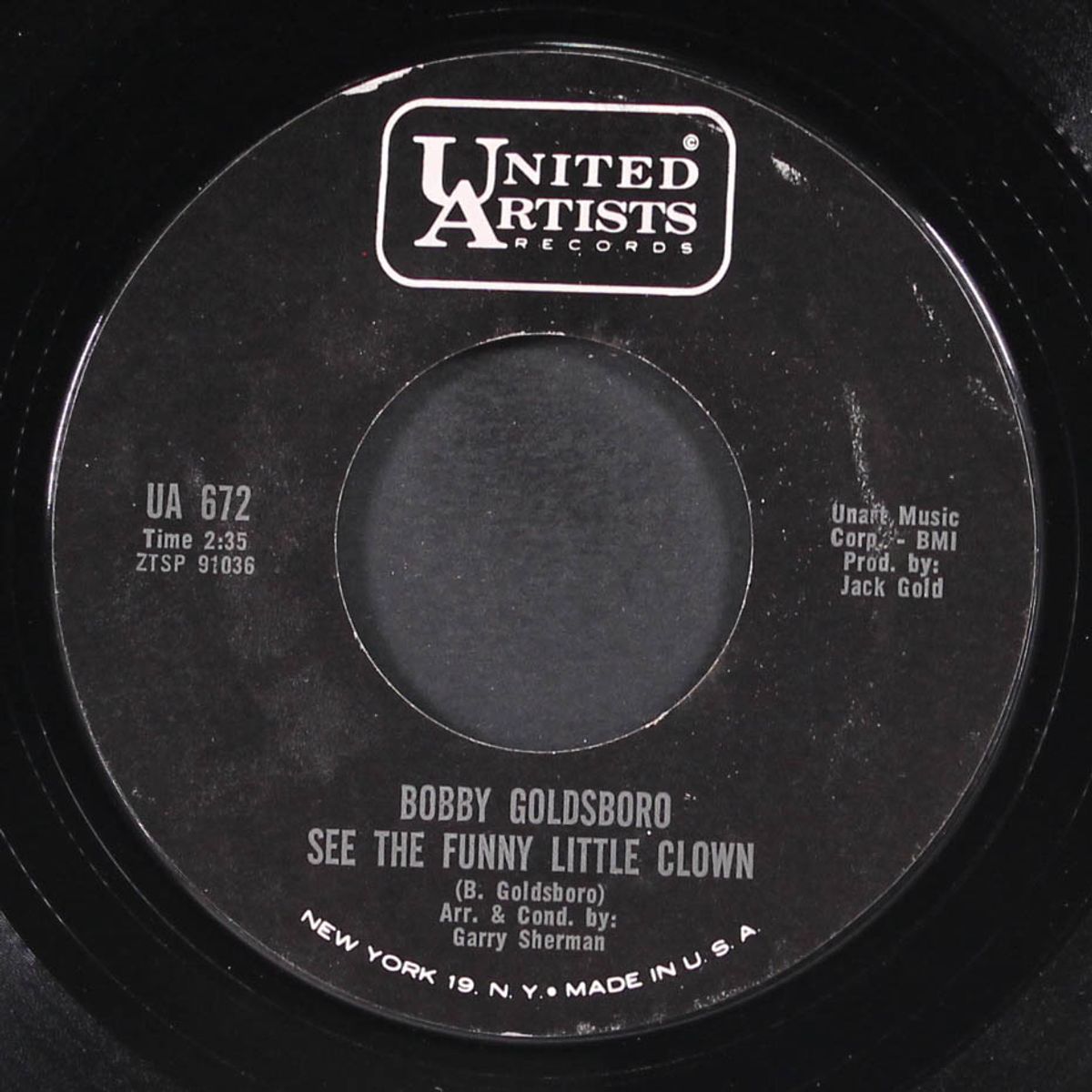 see the funny little clown by BOBBY GOLDSBORO