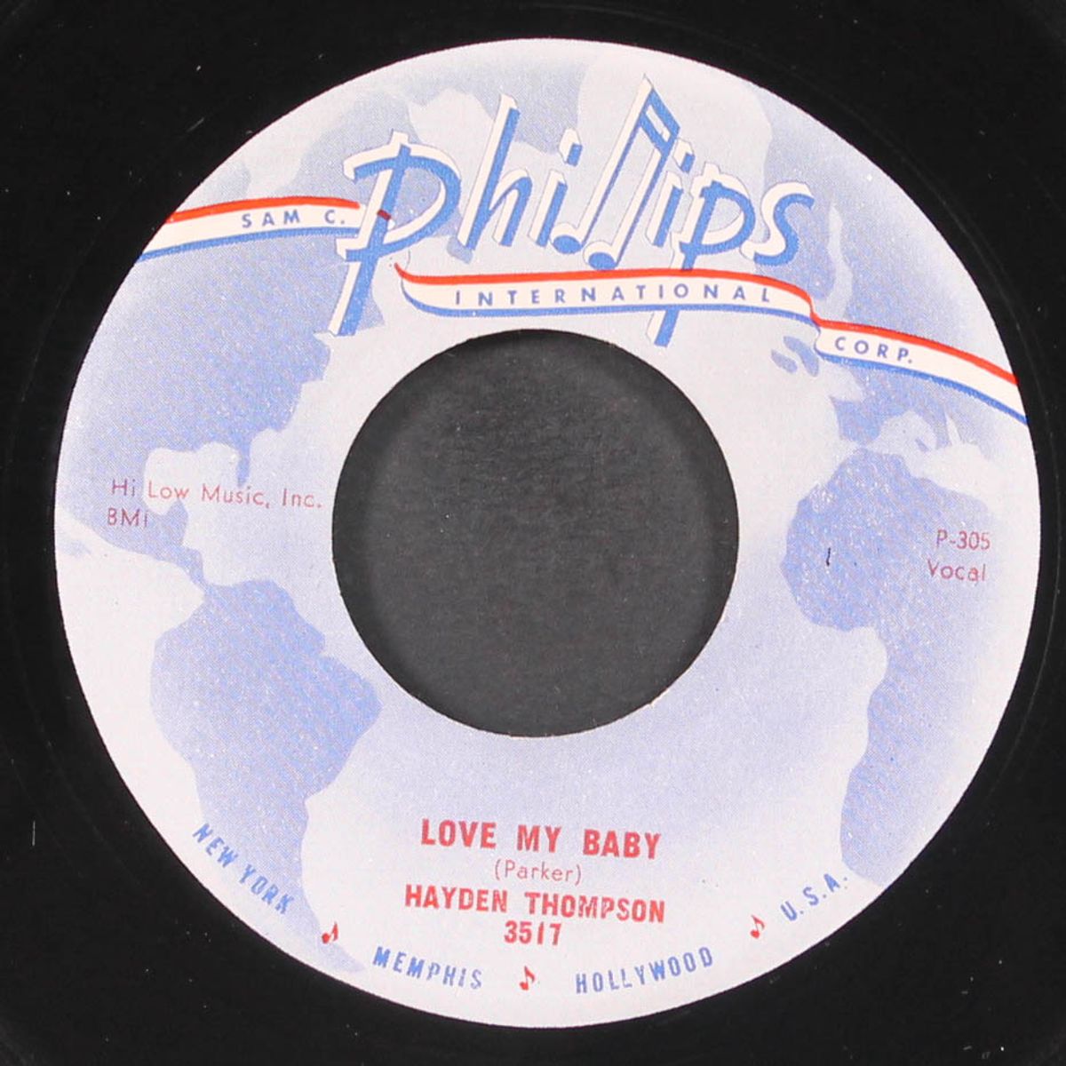 love my baby / one broken heart by HAYDEN THOMPSON