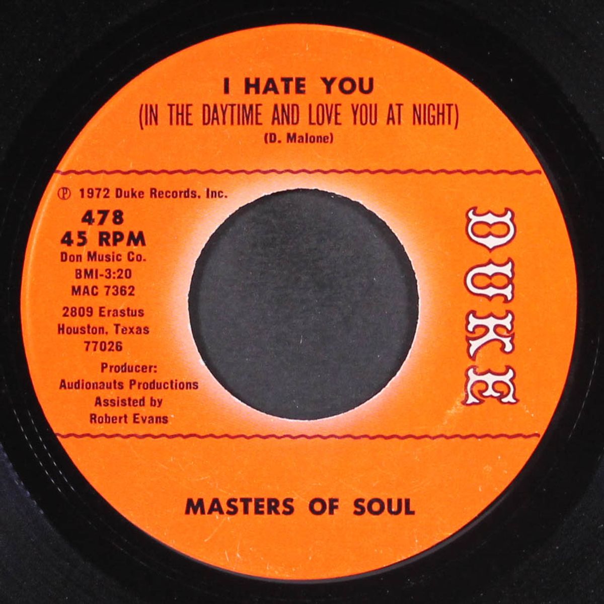 i hate you / should i just read the signs by MASTERS OF SOUL