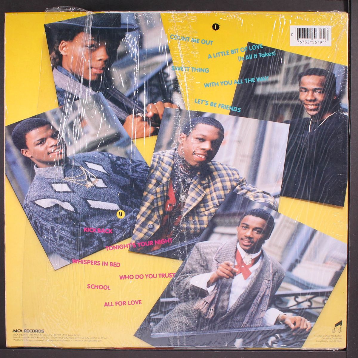all for love by NEW EDITION