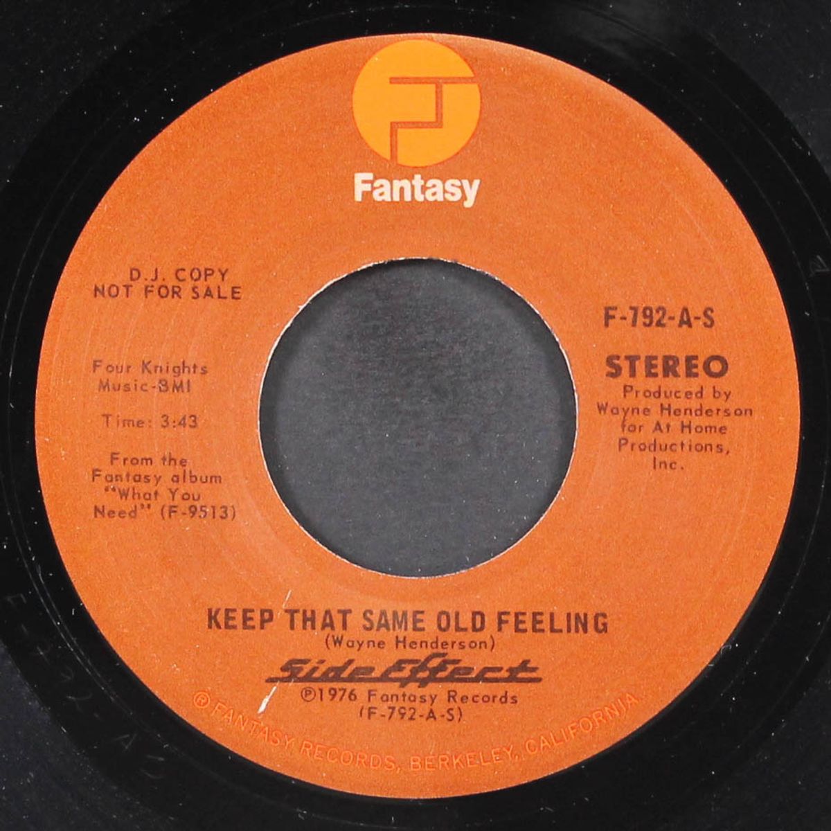 keep that same old feeling / mono by SIDE EFFECT