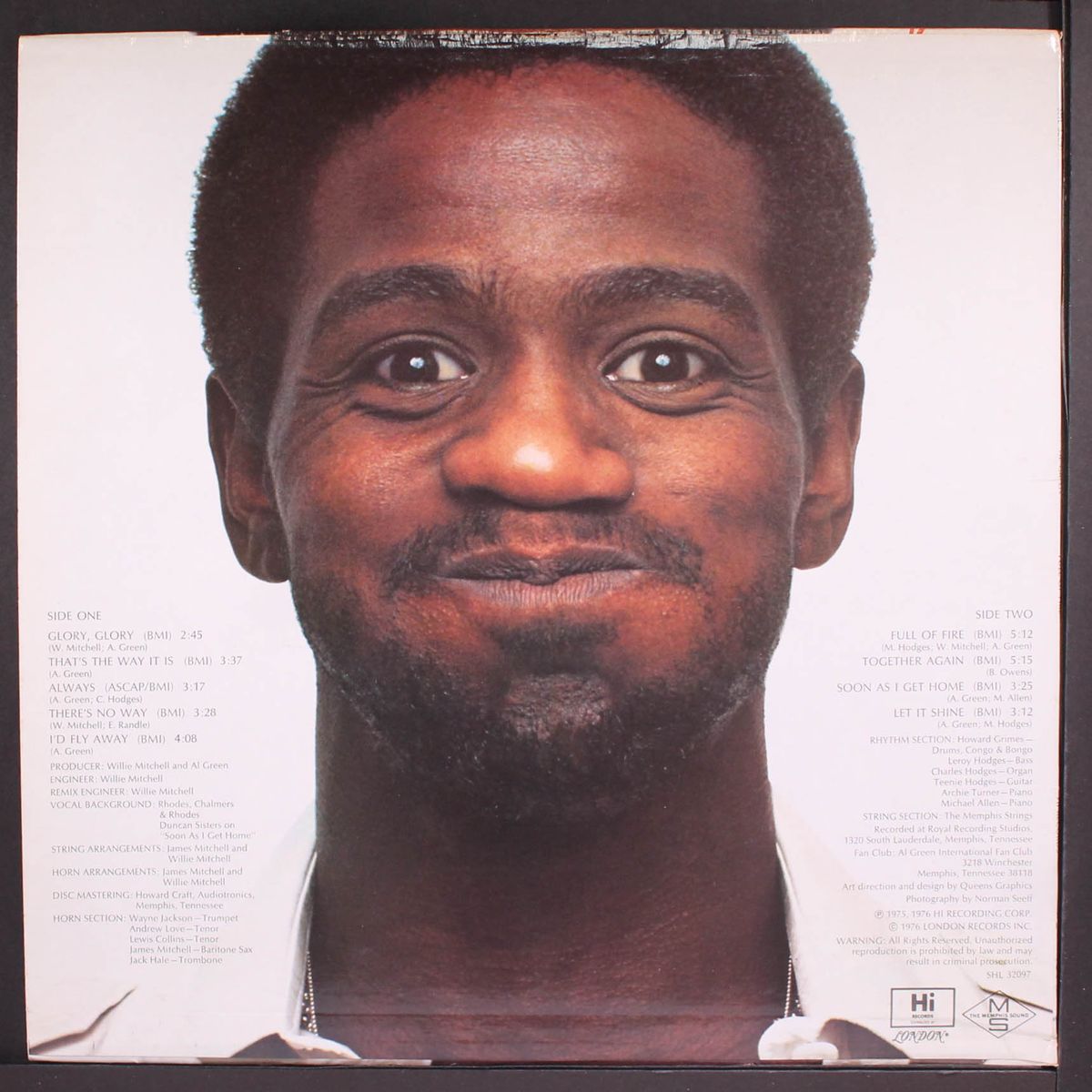 full of fire by AL GREEN