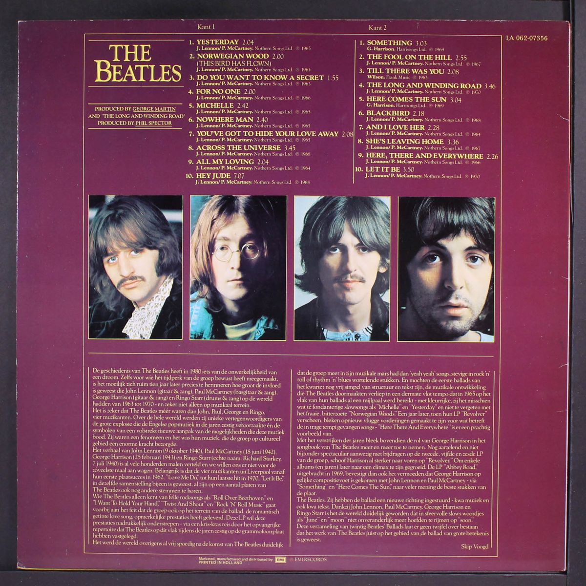de mooiste songs by BEATLES