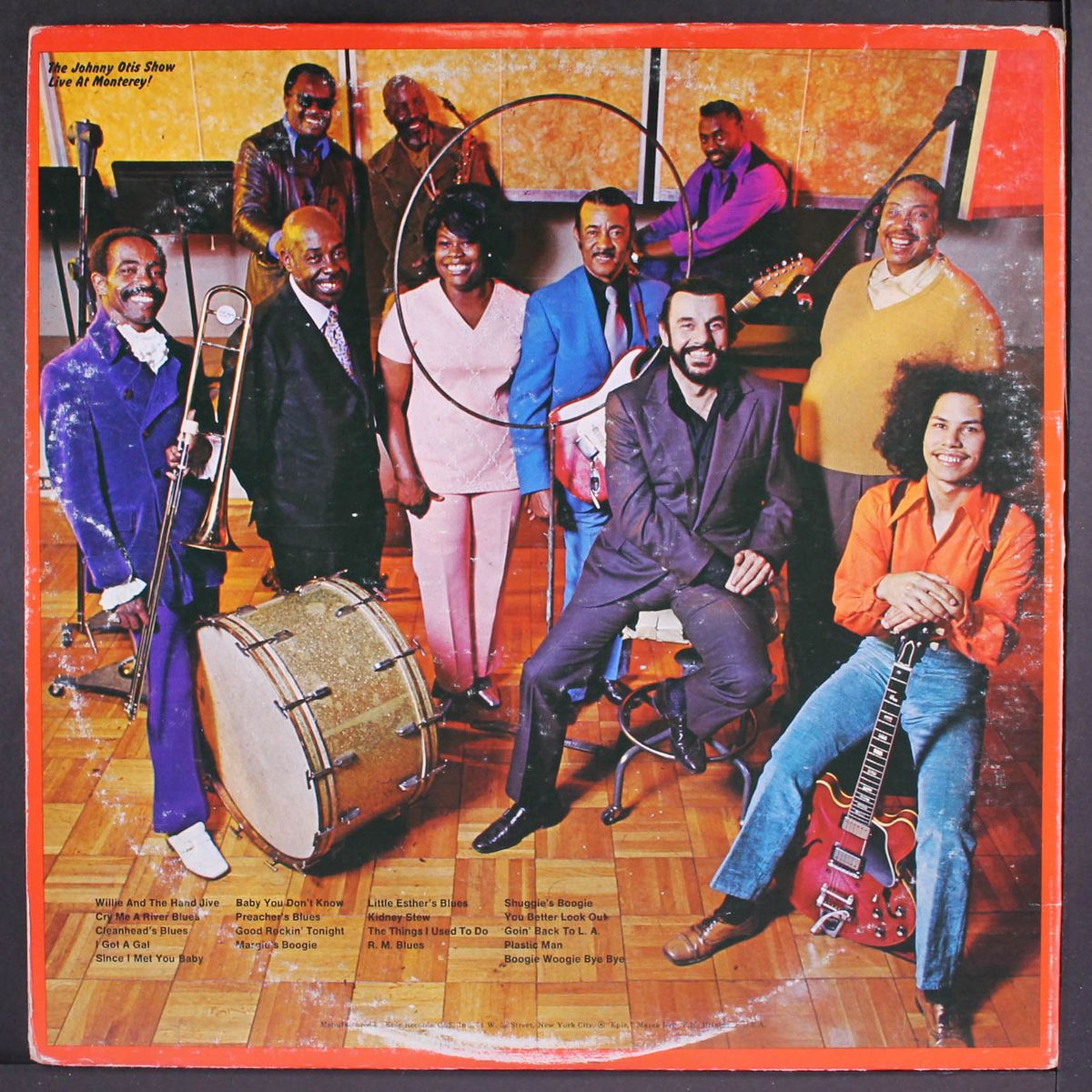 live at monterey! by JOHNNY OTIS