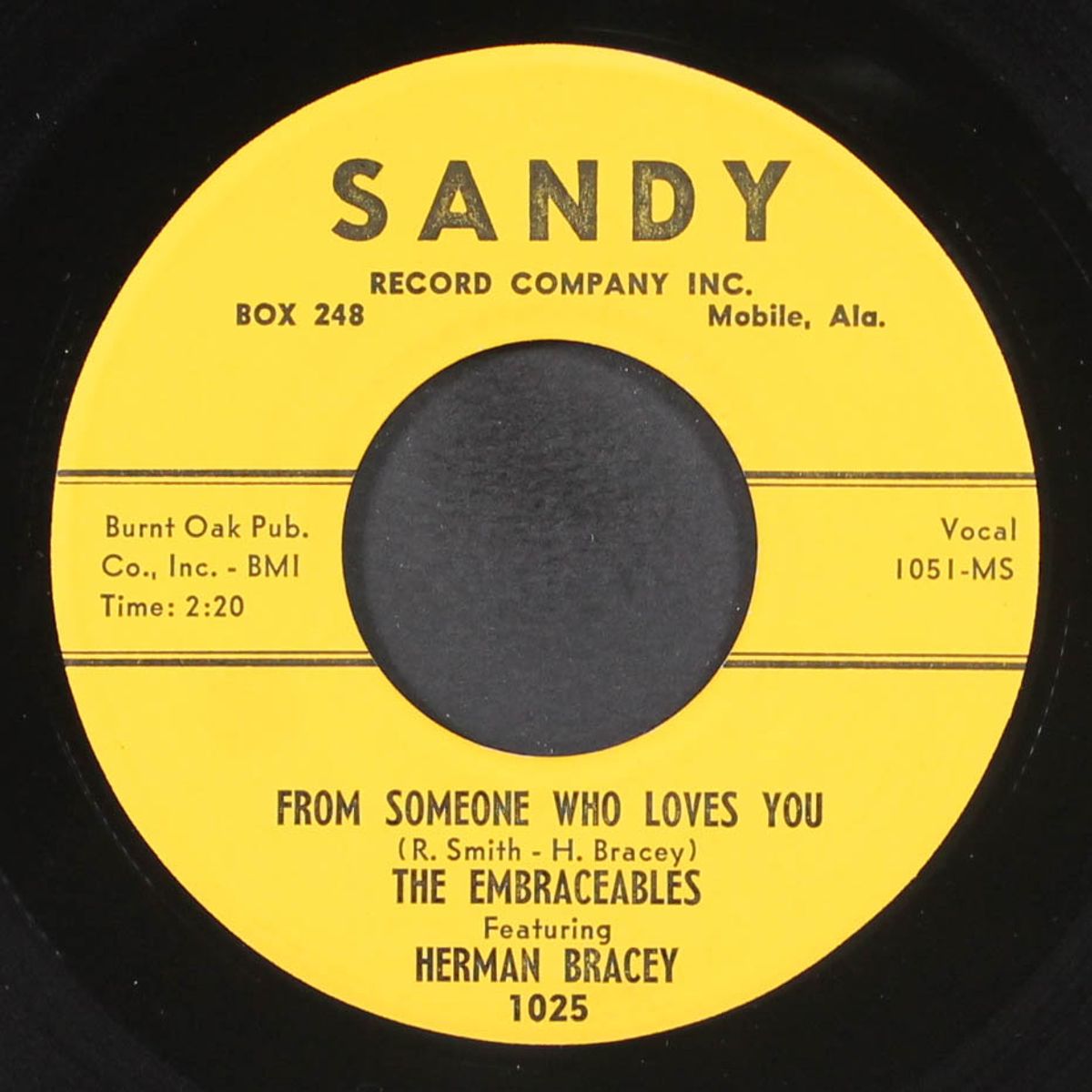 from someone who loves you / gotta pretty little baby by EMBRACEABLES