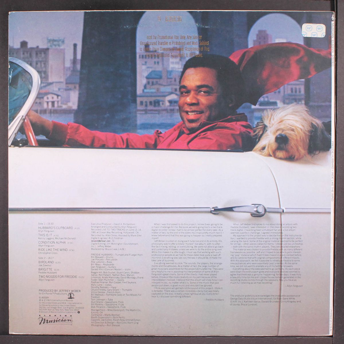 ride like the wind by FREDDIE HUBBARD